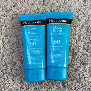 Brand New Neutrogena Hydro Boost Water Gel Lotion Sunscreen SPF 50